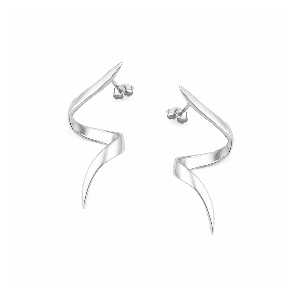 “Flow”- Σκουλαρίκια Κορδέλα