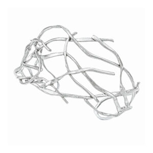 Μοντέρνο χειροποίητο βραχιόλι από Ασήμι υψηλής ποιότητας. Κομψό, εντυπωσιακό και ιδανικό ως statement κόσμημα για κάθε εμφάνιση.