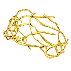 Μοντέρνο χειροποίητο βραχιόλι από Ασήμι υψηλής ποιότητας. Κομψό, εντυπωσιακό και ιδανικό ως statement κόσμημα για κάθε εμφάνιση.