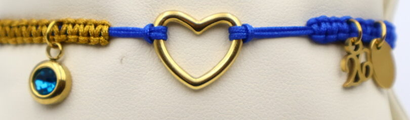 Βραχιόλι Γούρι 2026 με Καρδιά