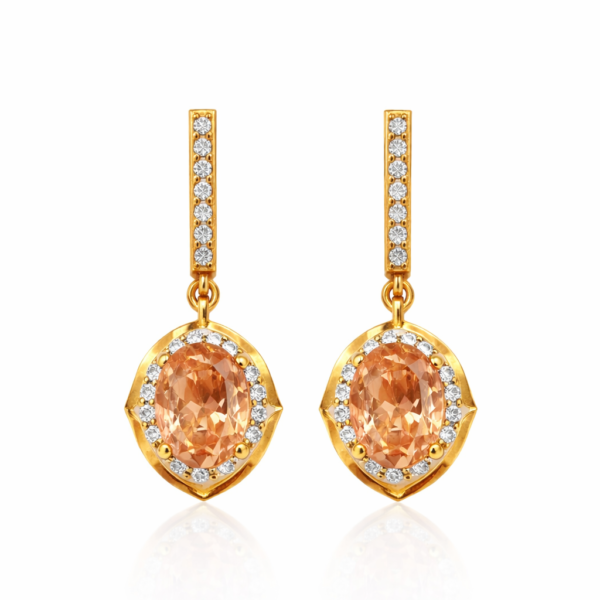 “Sunset”  – Σετ με Πέτρα Citrine