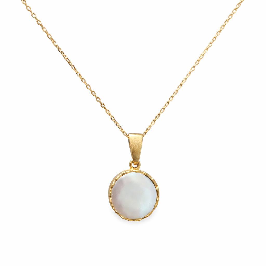 "Shell Light" - Κολιέ με Mother of Pearl