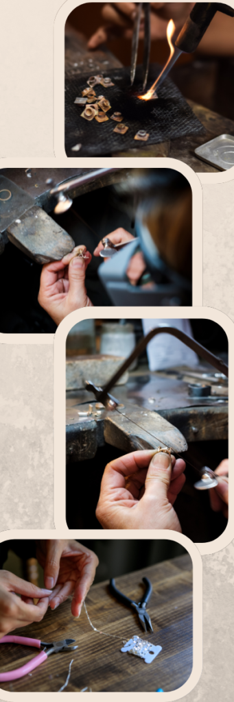 Καλωσορίσατε στο DP Handmade Jewellery, έναν χώρο αφιερωμένο στη σύγχρονη χειροποίητη κοσμηματοποιία, όπου ο σχεδιασμός, η ποιότητα και η διαχρονική αισθητική συνυπάρχουν αρμονικά. Δημιουργούμε μοναδικά χειροποίητα κοσμήματα, με έμφαση στην τεχνική αρτιότητα, τη λεπτομέρεια και τον σεβασμό στα πολύτιμα υλικά.