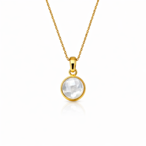 Χειροποίητο κολιέ από επιχρυσωμένο Ασήμι 925 με πολύτιμους λίθους. Ιδανικό για chic εμφανίσεις με διαχρονικό χαρακτήρα από το πρωί ως το βράδυ.