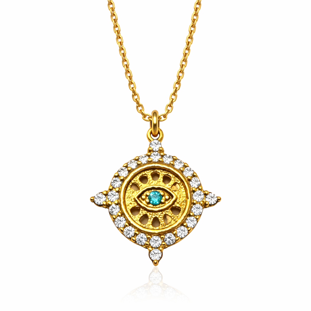 "Vision" - Κολιέ Ματάκι με Ζιργκόν