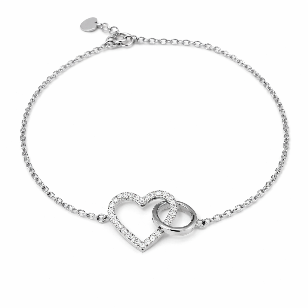 "Love Link" - Βραχιόλι με Καρδιά