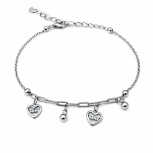 "Love Spell" - Βραχιόλι με Καρδιές